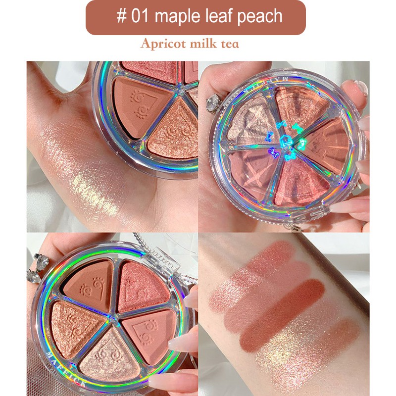 ☀☀☀ (Hàng Mới Về) Bảng Phấn Mắt Má Hồng Tông Lì Và Ngọc Trai Trang Điểm Cho Người Lười ☝☝☝ | BigBuy360 - bigbuy360.vn