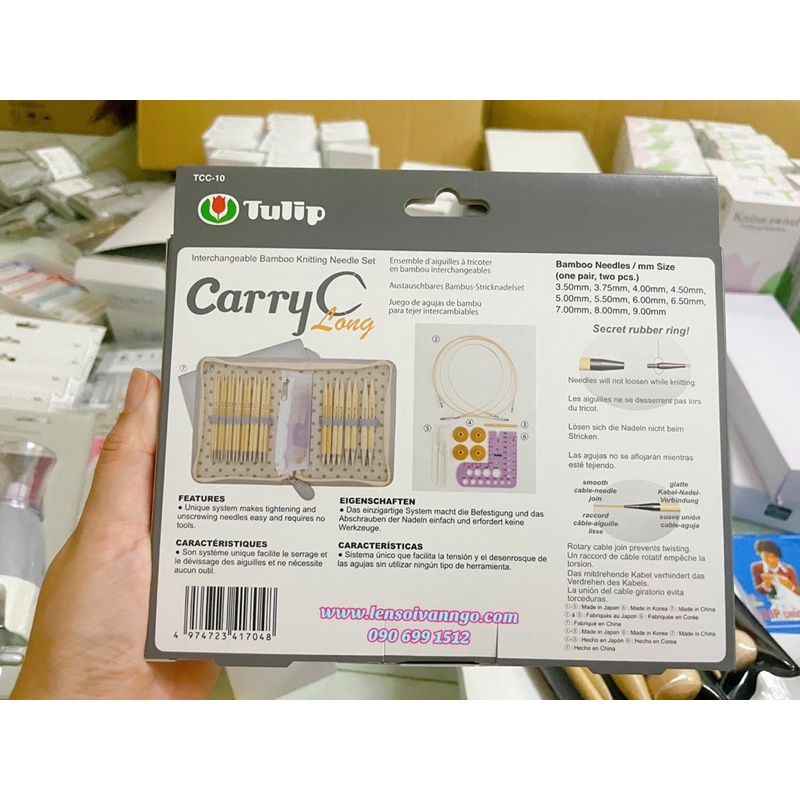 Bộ kim đan Tulip CarryC Long