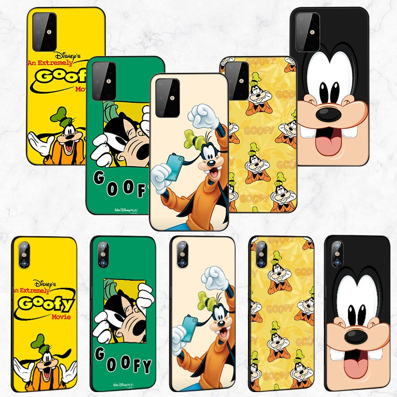 Samsung Galaxy S10 S9 S8 Plus S6 S7 Edge S10+ S9+ S8+ Soft Silicone Cover Phone Case Casing GR53 Goofy Dog