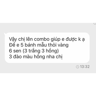Combo oản mộc khách đặt