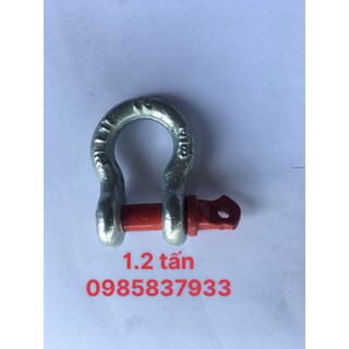 Ma ní chốt vặn ren 1.2 tấn Kawasaki dùng móc nối các thiết bị an toàn hiệu quả