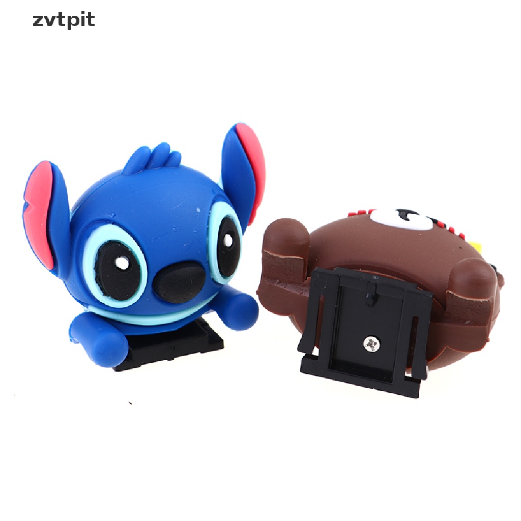 Vỏ Bọc Đèn Pin Máy Ảnh Hotshoe Stitch/Mặt Trăng/Teddyboear DSF 3D Hình Hoạt Hình