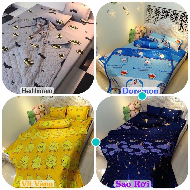 Bộ Chăn Ga Gối Hè Cotton Poly  5 Món , sét 5 món cotton poly hè nhiều mẫu lựa chọn may drap miễn phí theo yêu cấu | BigBuy360 - bigbuy360.vn