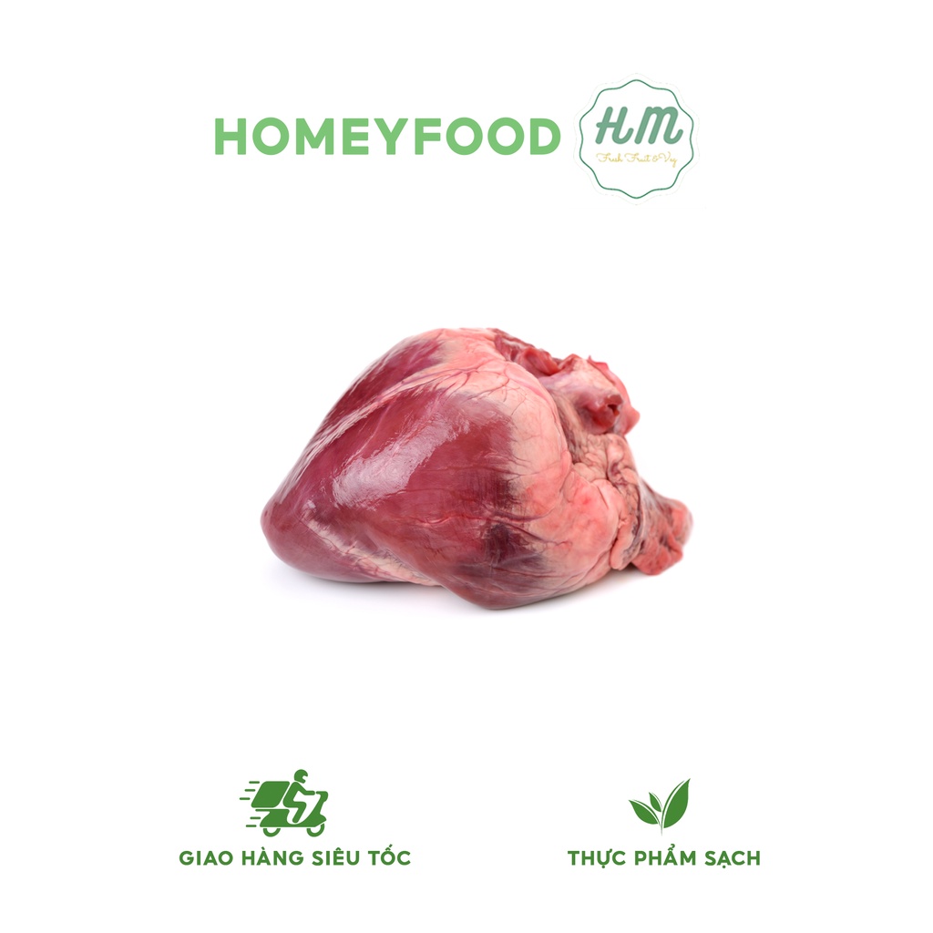 Tim Lợn Tươi Ngon giao Hỏa tốc