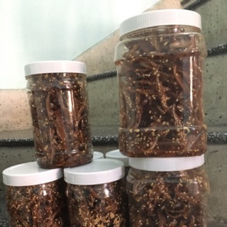 Cá cơm kho mắm ớt tỏi