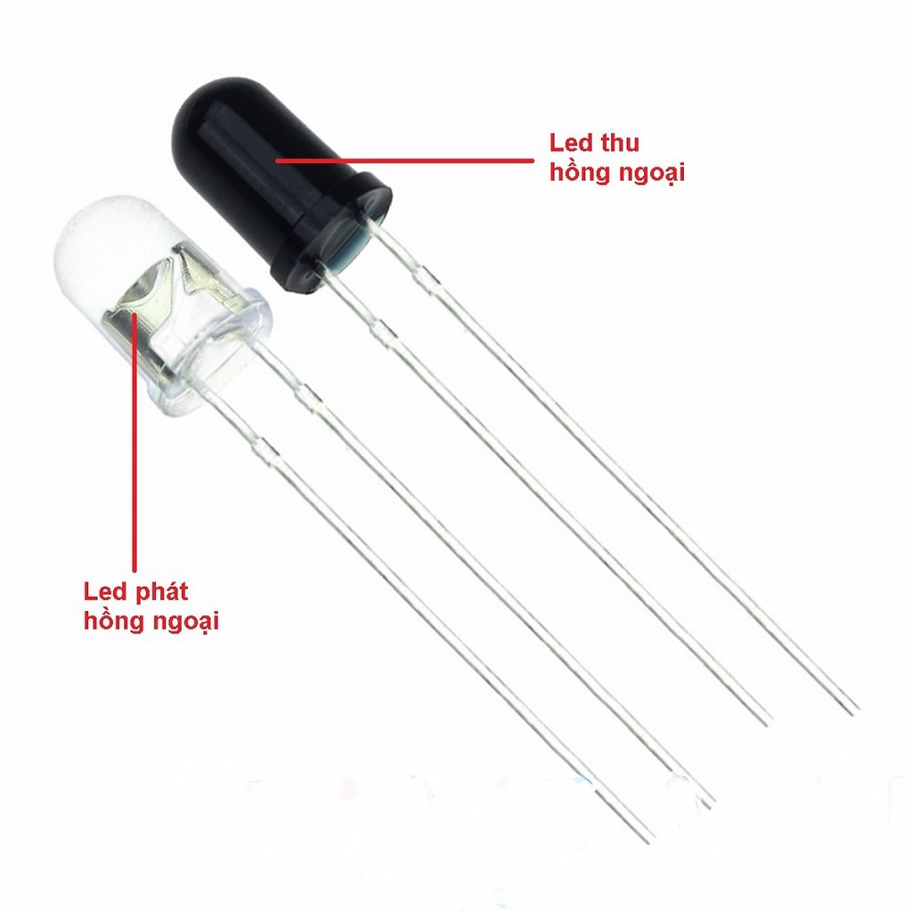 Led thu phát hồng ngoại 5mm