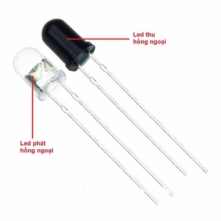 Led thu phát hồng ngoại 5mm