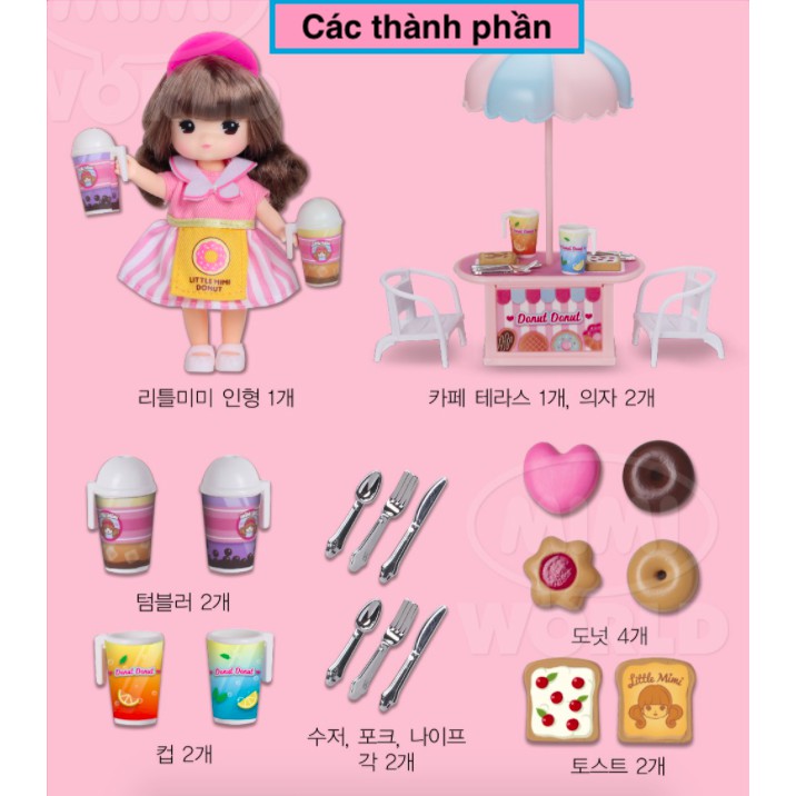 [MimiWorld] Little Mimi Cửa hàng bánh rán"nhập khẩu Hàn Quốc