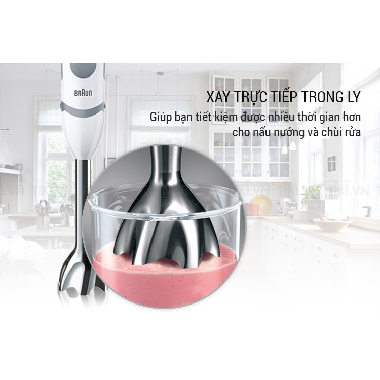 Máy xay cầm tay Braun MQ5000 750W - 21 tốc độ