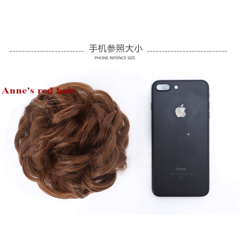 Búi tóc giả xoăn thời trang dành cho nữ