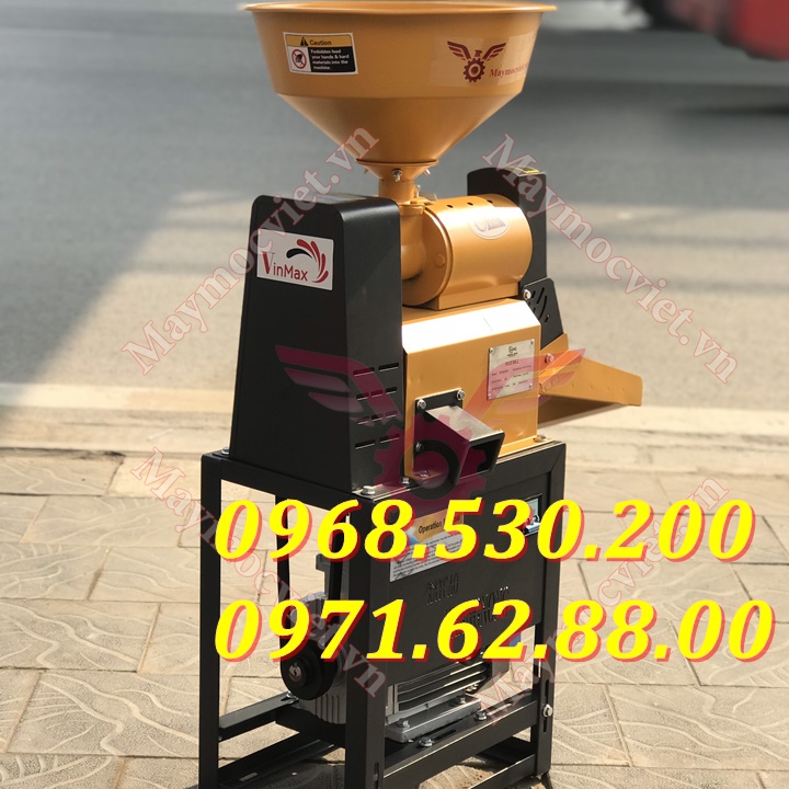 Máy sát thóc , sát gạo dành cho các hộ kinh doanh VINMAX