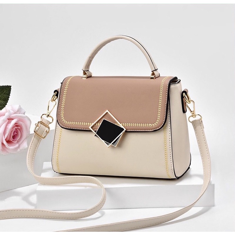 Túi Xách Nữ khóa gương style Hàn quốc cực hot giá rẻ DORIS