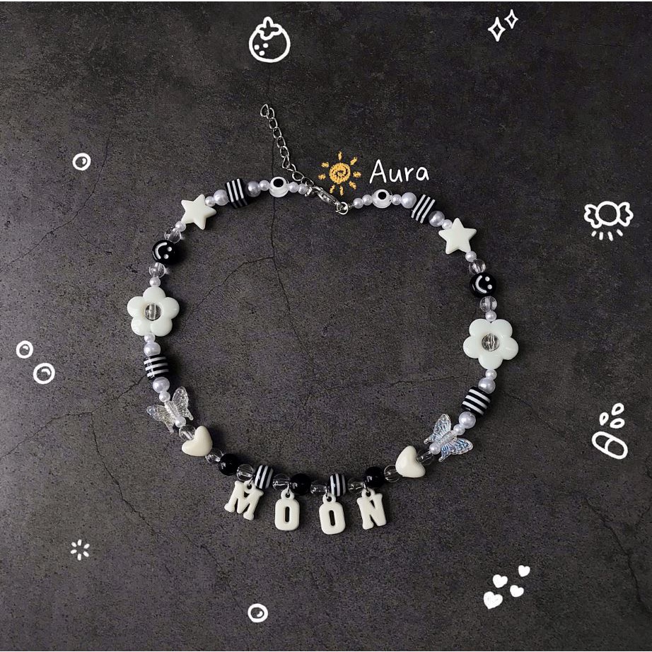 Vòng cổ LOVE MYSELF gắn tên Handmade Aura