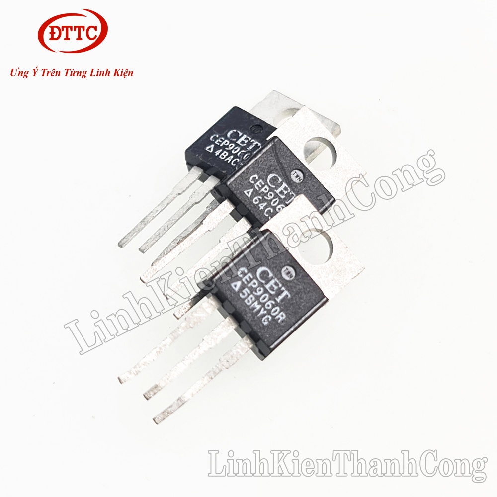 CEP9060 MOSFET N-CH 120A 60V TO220 (Tháo Máy)