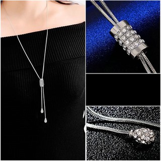 Dây chuyền form dài mặt rút