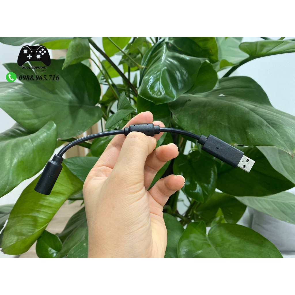 Dây Cáp Chuyển USB Cho Tay Cầm Chơi Game Xbox 360 Có Dây Hàng XỊN | Cáp Chấu Nối Xbox 360 Cho PC Laptop | BigBuy360 - bigbuy360.vn
