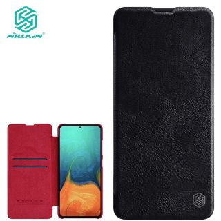 Bao da Nillkin Qin cho Samsung A71 chính hãng