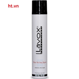 Keo Xịt Tóc Giữ Nếp Cứng (Đen) Lavox 420ml 100% Chính Hãng