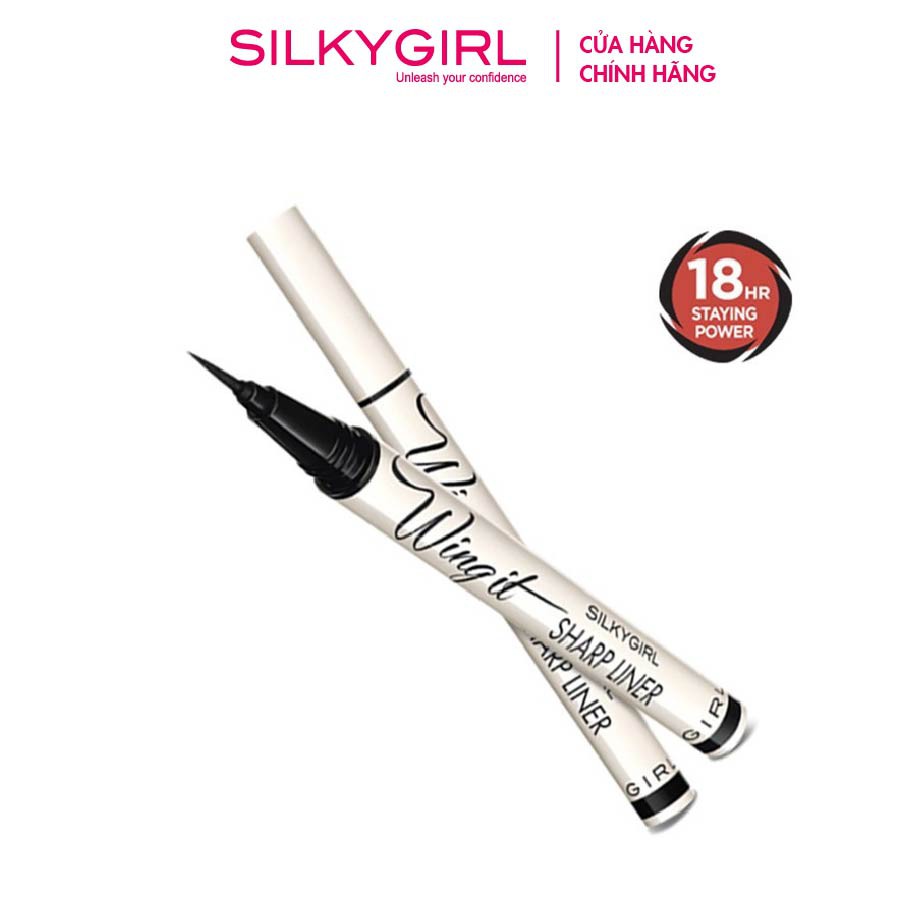 Kẻ Mắt Nước Silkygirl Wing It Sharp Eyeliner 0.5g