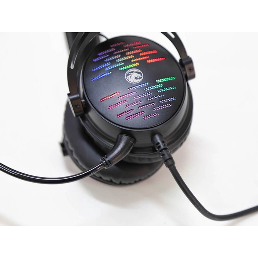 Tai nghe gaming, máy tính E-Dra EH491 RGB cao cấp, chất lượng, đeo cực êm tai, dùng chơi game FPS cực ngon, xài siêu bền