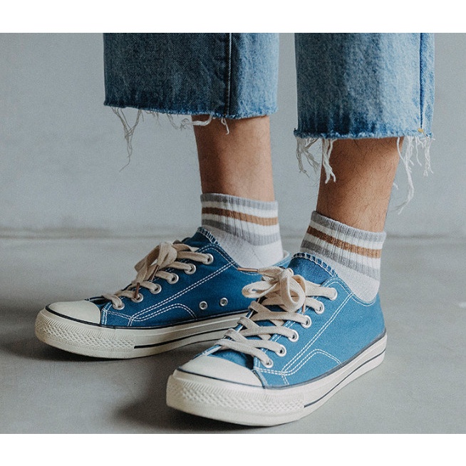 Vớ cotton, Tất cotton Nam nhiều màu cực thấm mồ hôi và khử mùi rất tốt.