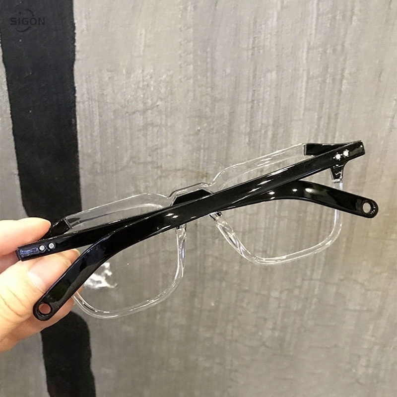 Kính Mát Gọng Nhỏ Họa Tiết Da Báo Thời Trang Cho Nữ Hộp lớn  Kính vuông Kính khung màu đen