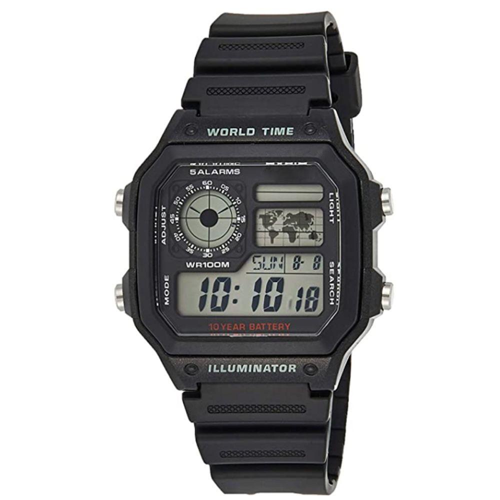 Đồng Hồ LED Kỹ Thuật Số AUGUSTINA 1pc Hoa Hồng|Đồng Hồ LED Thể Thao Đa Năng Bằng Thép Không Gỉ