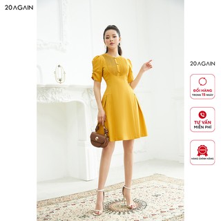 Đầm xòe gấp mí ngực 20AGAIN DEA0872 thiết kế sang trộng, quý phái