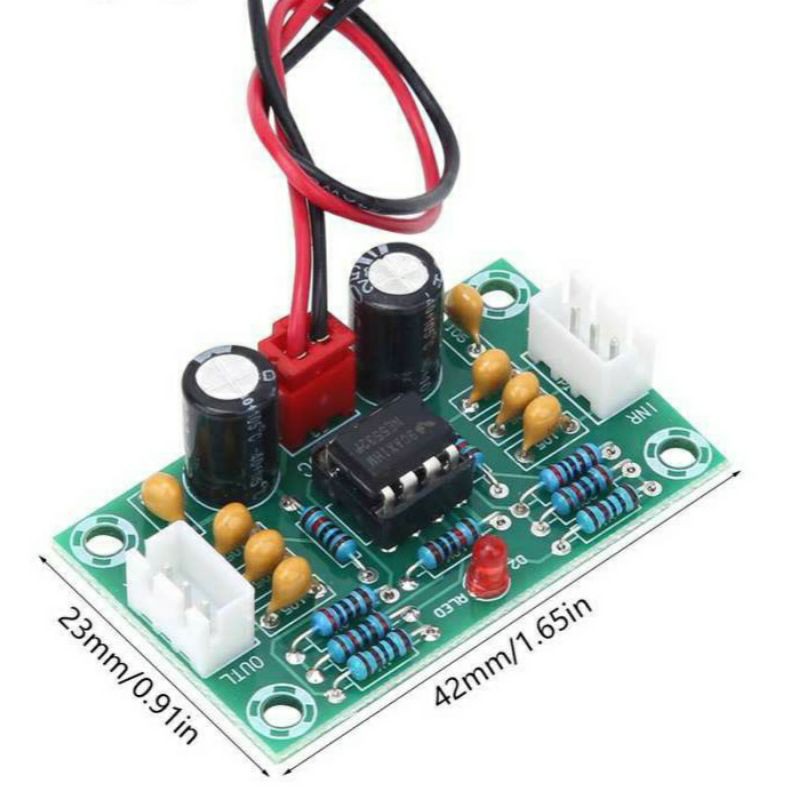 mạch preamp tiền khuyếch đại OPAMP