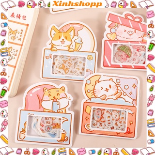 Túi 40 hình dán sticker thú cưng vui nhộn