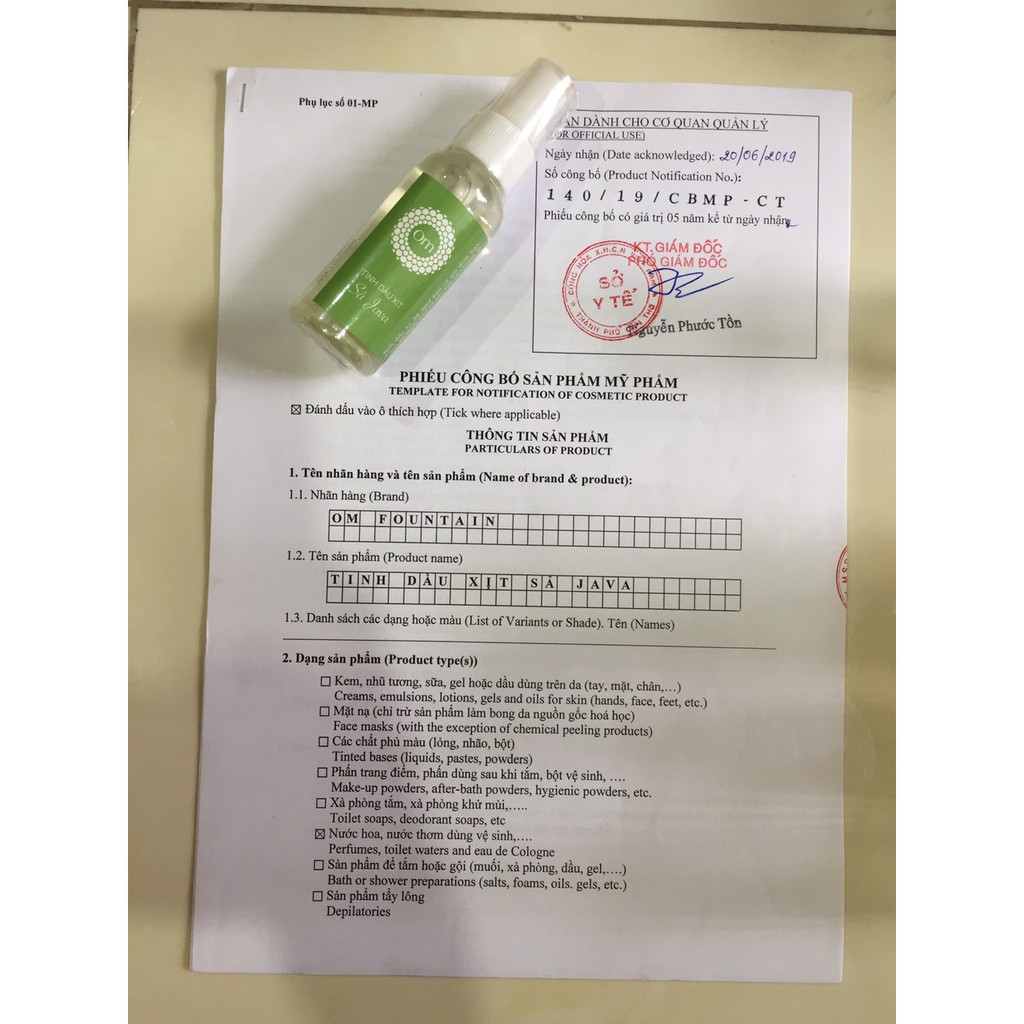 Tinh dầu xịt xua đuổi côn trùng, tinh dầu sả Java 50mL | BigBuy360 - bigbuy360.vn