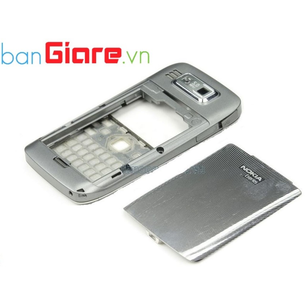 VỎ NOKIA E72 MÀU XÁM