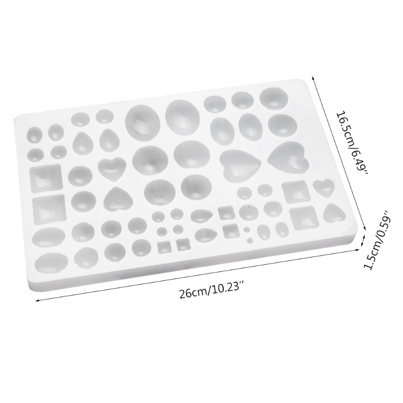 Khuôn Silicone Làm Bông Tai DIY Đa Năng Dành Cho Nữ