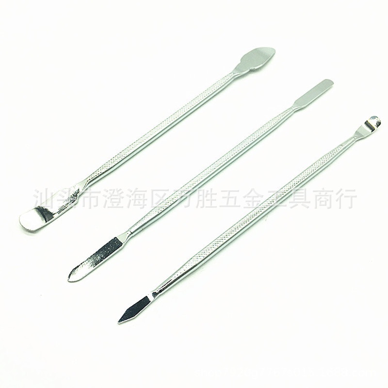Bộ 3 Cây nạy màn hình mở điện thoại, iPad, Laptop, Cây nạy sửa chữa điện thoại, thép không rỉ JH1102
