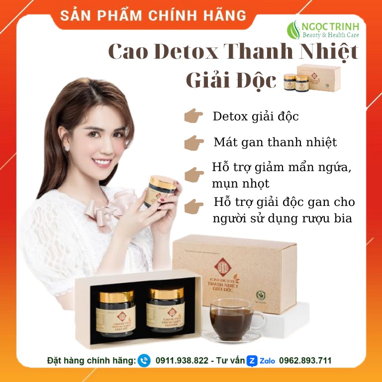 Cao Detox Thanh Nhiệt giải độc, mát gan chính hãng GHB | BigBuy360 - bigbuy360.vn