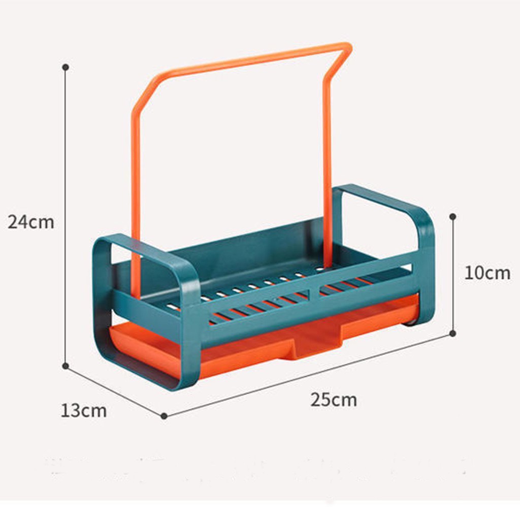 Kệ để đồ rửa chén, giá treo khăn có lỗ thoát nước