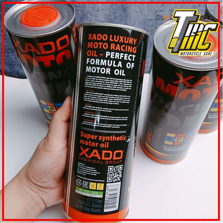 Nhớt XADO Moto Racing Oil Revitalizant 10w40