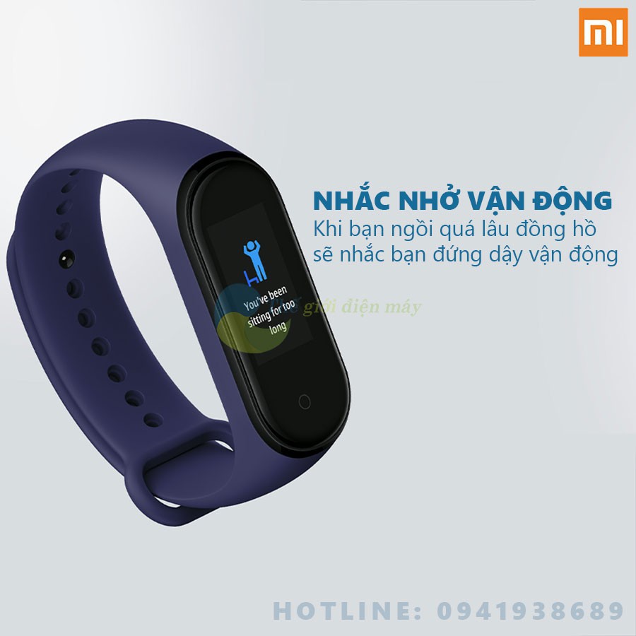 [SaleOff] [Bản quốc tế] Đồng hồ thông minh Xiaomi Mi band 4 có tiếng việt Smart watch miband 4 - Bảo hành 12 tháng .