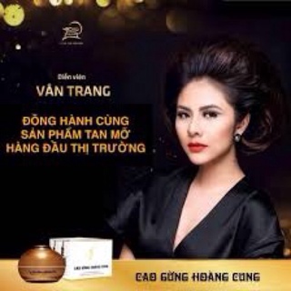 Cao gừng tan mỡ hoàng cung