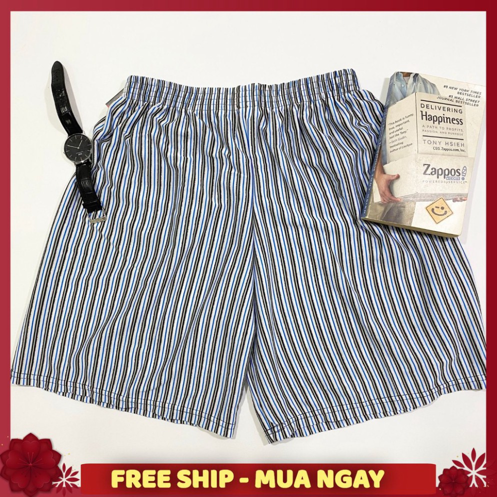 ( Shop uy tín ) ( HOT NEW ) Quần đùi nam - Quần ngủ nam kẻ sọc mặc nhà dạo phố đủ size đủ màu đủ size từ 40kg đến 100kg 