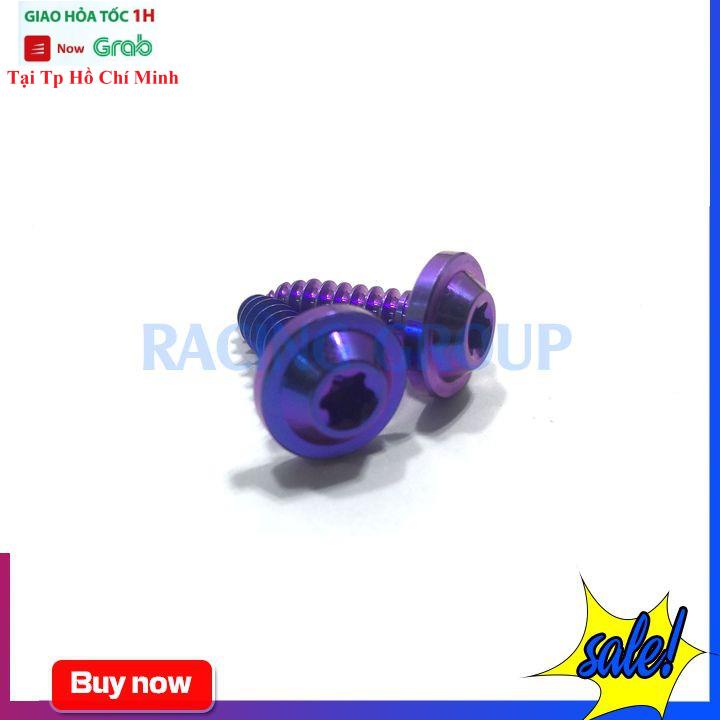 Ốc 5Li18 Gr5 Răng Xoắn Gắn Dàn Áo Xe Máy (Giá 1 Con)