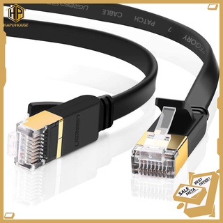 Cáp mạng 2 đầu đúc cat 7 utp dẹt dài từ 0.5-10m ugreen nw106