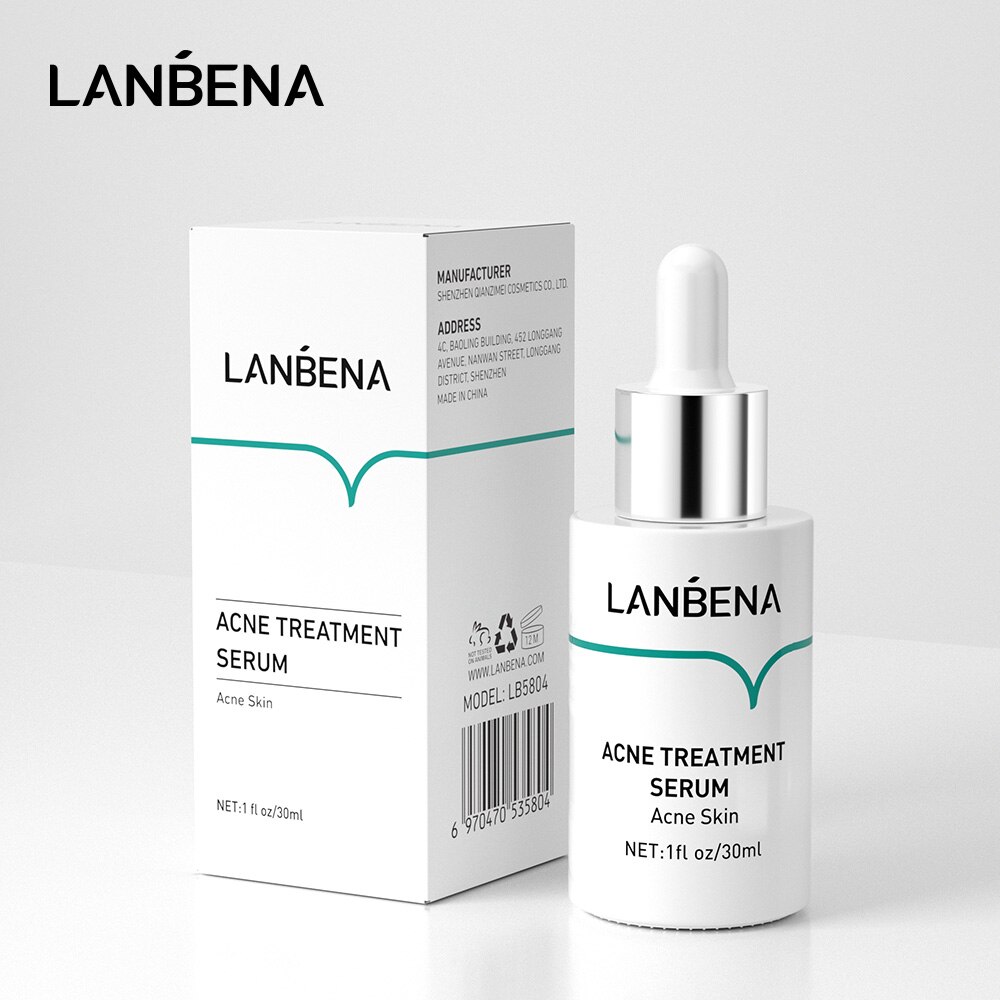 Serum hỗ trợ trị Mụn Trứng Cá Oilgopeptide LANBENA 30ml Giảm Vết Thâm Thu Nhỏ Lỗ Chân Lông Tăng Cường Và Phục Hồi Sâu