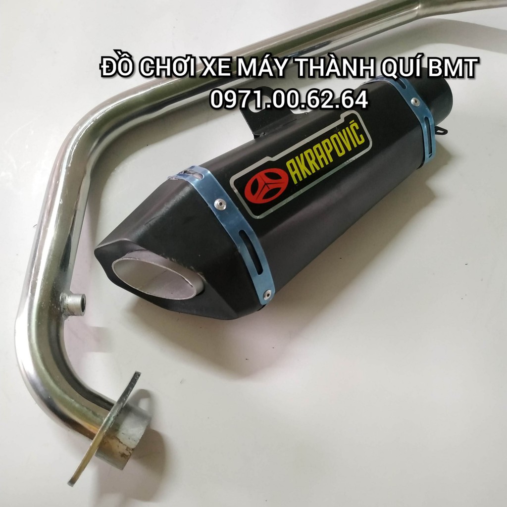 Bộ pô Akrapovic độ Winner