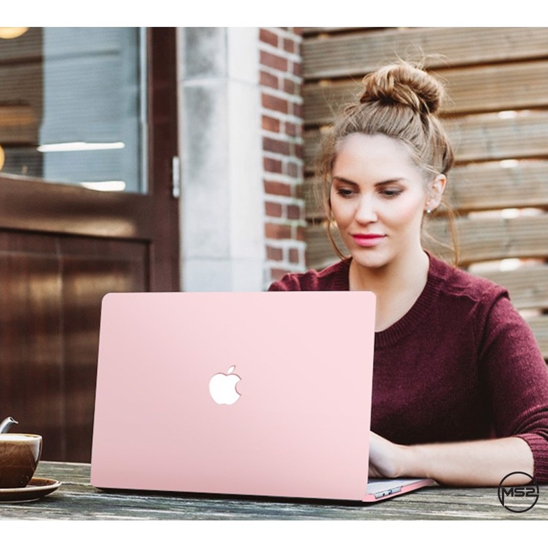 Combo ốp +phủ phím Macbook Hồng pastel (Tặng kèm nút chống bụi + bộ chống gãy sạc ) - HÀNG CAO CẤP | BigBuy360 - bigbuy360.vn