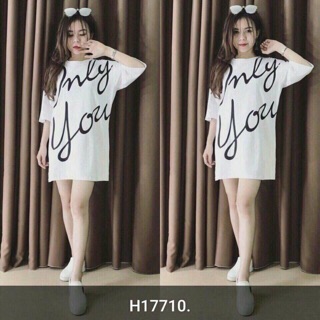 Đầm suông phom rộng tay lỡ