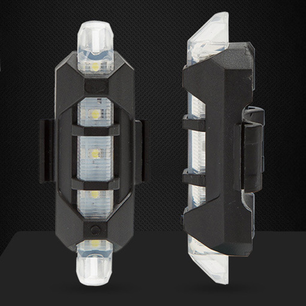 Đèn đuôi xe dạng LED dùng đi xe đạp ban đêm chống thấm nước có cổng sạc USB