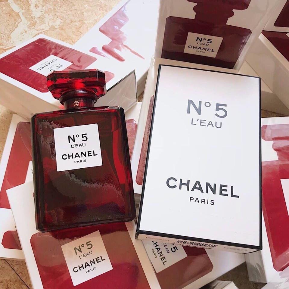 [CHECK MÃ LAZER] Nước hoa Chanel N°5 L’Eau Red Limited Edition