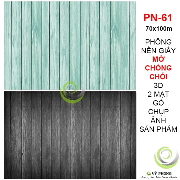 PHÔNG NỀN GIẤY 70x100cm ẢNH MỜ 3D (NEW) CHỐNG CHÓI 2 MẶT GỖ TRANG TRÍ ĐẠO CỤ CHỤP ẢNH SẢN PHẨM PN-61