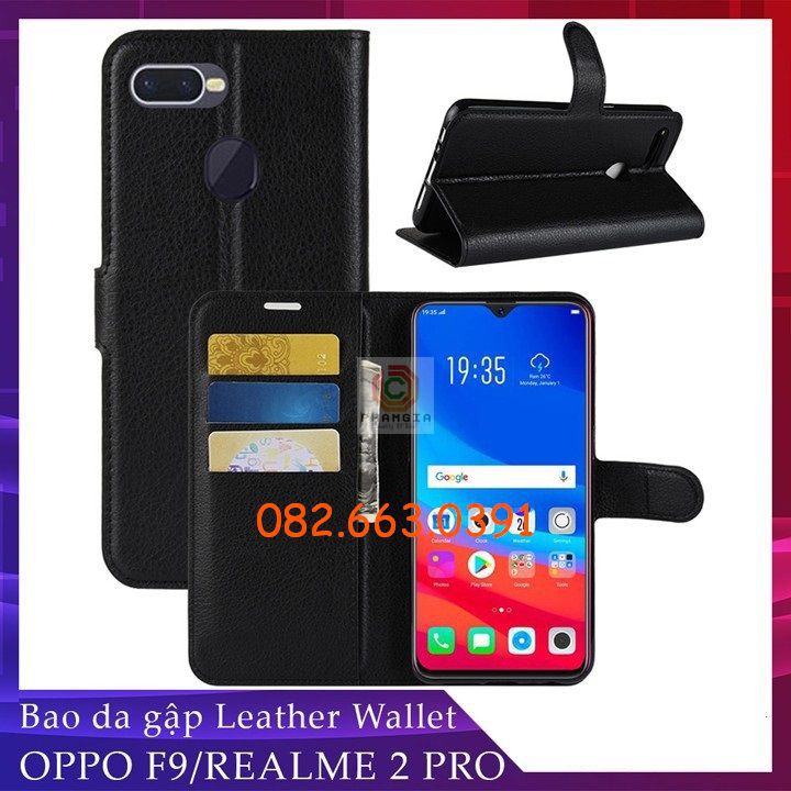 Bao da sang trọng nhiều màu dành cho Oppo F9/A7/A5S/A3S